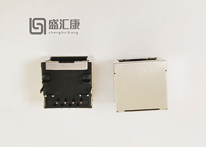 RJ45-056A-1 H16卧式带灯