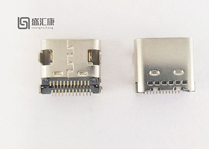 USB连接器 TYPE-C连接器 TYPE C-24P  SMT