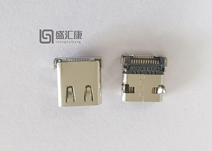 USB连接器 TYPE-C连接器 TYPE C-24P SMT+DIP